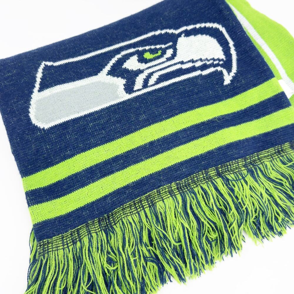 Seattle Seahawks Large Reversible Scarf